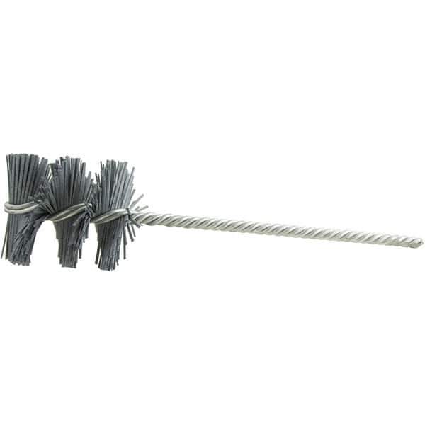 Brush Research Mfg. - 2-3/4" Bore Diam, 120 Grit, Silicon Carbide Flexible Hone - Medium, 3" OAL - All Tool & Supply