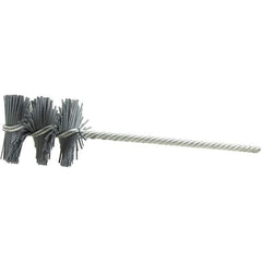 Brush Research Mfg. - 2-1/4" Bore Diam, 120 Grit, Silicon Carbide Flexible Hone - Medium, 2" OAL - All Tool & Supply