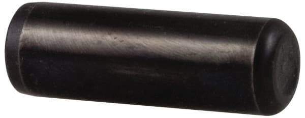 Holo-Krome - 3/8" Diam x 1-1/4" Pin Length 4000 Alloy Steel Oversized Dowel Pin - Black Luster Finish, C 47-58 & C 60 (Surface) Hardness, 1 Beveled & 1 Rounded End - All Tool & Supply