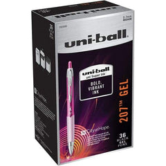 Uni-Ball - Pens & Pencils Type: Retractable Gel Color: Black - All Tool & Supply