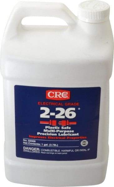 CRC - 1 Gal Bottle Nondrying Film Penetrant/Lubricant - Amber, 250°F Max, Food Grade - All Tool & Supply