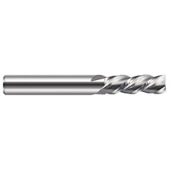 Harvey Tool - Square End Mills; Mill Diameter (Inch): 1/8 ; Mill Diameter (Decimal Inch): 0.1250 ; Length of Cut (Inch): 3/16 ; Length of Cut (Decimal Inch): 0.1870 ; Material: Solid Carbide ; Finish/Coating: Uncoated - Exact Industrial Supply