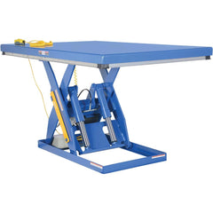 Vestil - Lifting Tables; Type: Electric Hydraulic Lift ; Lift Style: Scissor ; Style: Electric ; Load Capacity (Lb.): 3000.000 ; Minimum Height (Inch): 7 ; Lift Height (Inch): 43 - Exact Industrial Supply