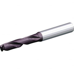 Kennametal - 25/64" 140° Spiral Flute Solid Carbide Screw Machine Drill Bit - All Tool & Supply