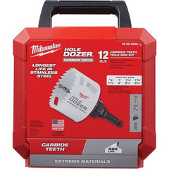 Milwaukee Tool - Hole Saw Kits Minimum Saw Diameter (Inch): 7/8 Maximum Saw Diameter (Inch): 2-1/2 - All Tool & Supply