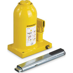 Enerpac - Manual Bottle, Screw, Ratchet & Hydraulic Jacks Type: Hydraulic Bottle Jack Load Capacity (Ton): 15 (Inch) - All Tool & Supply