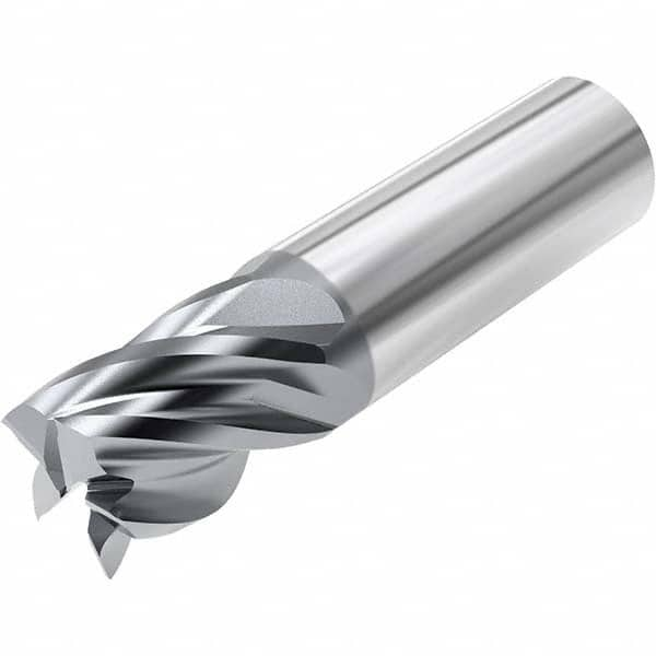 Niagara Cutter - 1/8", 1/2" LOC, 1/8" Shank Diam, 1-1/2" OAL, 5 Flute, Solid Carbide Square End Mill - All Tool & Supply