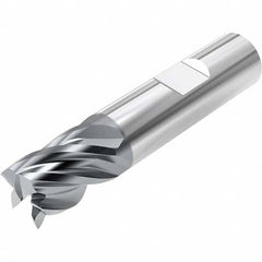 Niagara Cutter - 5/8", 3/4" LOC, 5/8" Shank Diam, 3" OAL, 5 Flute, Solid Carbide Square End Mill - All Tool & Supply