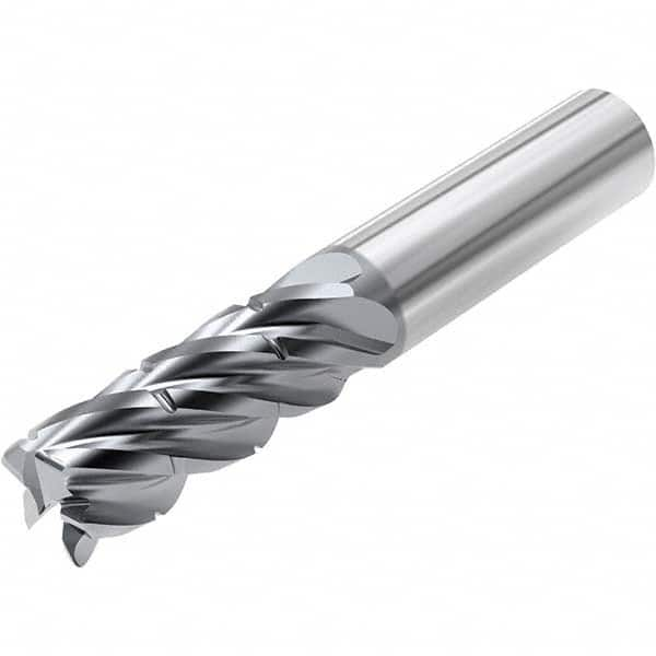 Niagara Cutter - 3/8" Diam 5 Flute Solid Carbide 0.0312" Corner Radius End Mill - All Tool & Supply