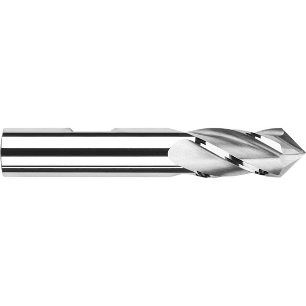 Harvey Tool - 5/8" Diam, 1-5/8" LOC, 4 Flute 90° Point Angle Cobalt Drill Mill - Exact Industrial Supply