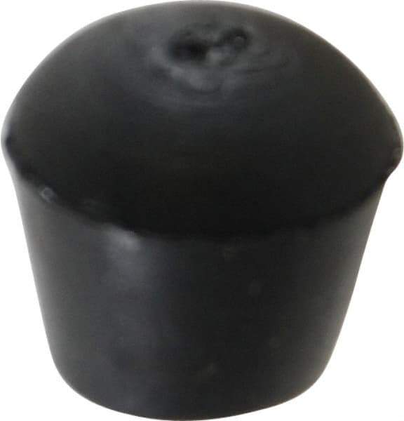 De-Sta-Co - 0.437" Max Diam, 8-32 Thread, Neoprene, Slip On, Round End, Clamp Spindle Assembly Replacement Cap - For 1/4" Diam Standard Spindle, 0.44" OAL, 0.2205" Hole Diam - All Tool & Supply