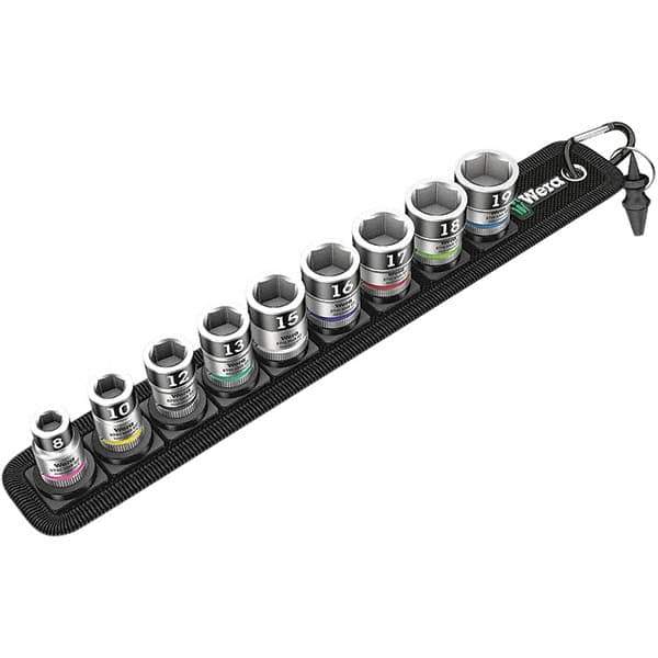 Wera - Hex & Torx Bit Socket Sets Type: Hex Bit Socket Set Drive Size: 3/8 - All Tool & Supply