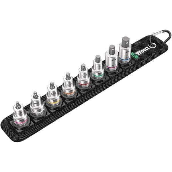 Wera - Hex & Torx Bit Socket Sets Type: Hex Bit Socket Set Drive Size: 3/8 - All Tool & Supply