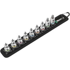 Wera - Hex & Torx Bit Socket Sets Type: Torx Bit Socket Set Drive Size: 3/8 - All Tool & Supply