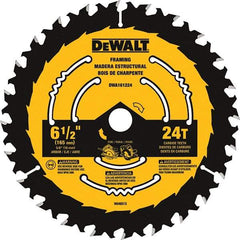 DeWALT - Wet & Dry-Cut Saw Blades   Blade Diameter (Inch): 6-1/2    Blade Material: Tungsten Carbide-Tipped - All Tool & Supply