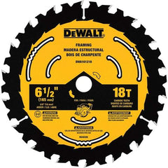 DeWALT - Wet & Dry-Cut Saw Blades   Blade Diameter (Inch): 6-1/2    Blade Material: Tungsten Carbide-Tipped - All Tool & Supply