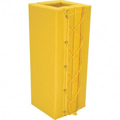 Vestil - 3" High, Column Protector - Fits 8" Columns, Yellow - All Tool & Supply