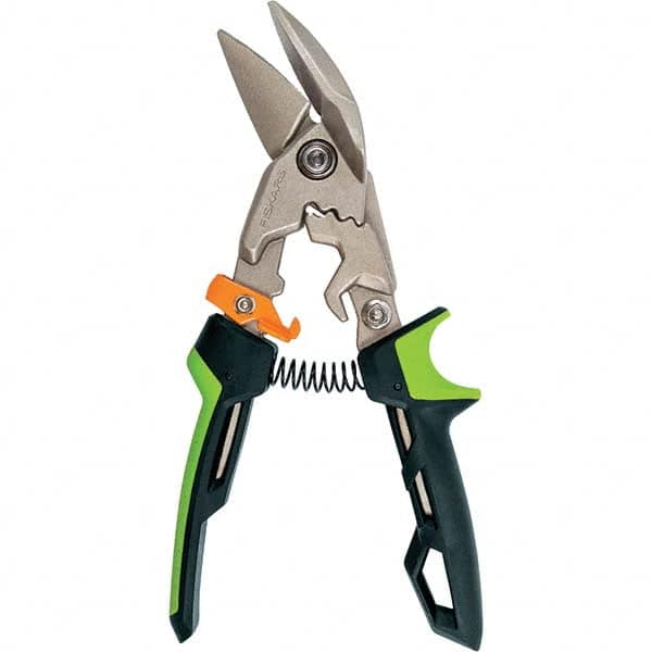 Fiskars - Snips Snip Type: Aviation Snip Cut Direction: Right - All Tool & Supply