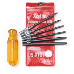 Xcelite - Screwdriver Bit Sets Type: Screwdriver Bit Number of Pieces: 7 - All Tool & Supply