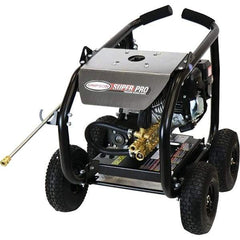 Simpson - Gas, 5.8 hp, 3,600 psi, 2.5 GPM, Cold Water Pressure Washer - AAA Triplex, 25' x 5/16" Hose - All Tool & Supply