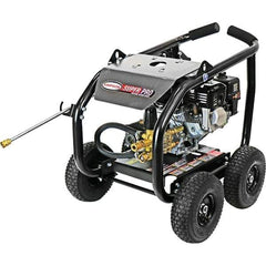 Simpson - Gas, 5.5 hp, 3,600 psi, 2.5 GPM, Cold Water Pressure Washer - AAA Triplex, 25' x 5/16" Hose - All Tool & Supply