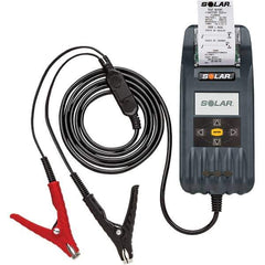 Solar - Automotive Battery Testers Type: Digital Battery and System Tester with Integrated Printer Voltage: 6/12/24 - All Tool & Supply