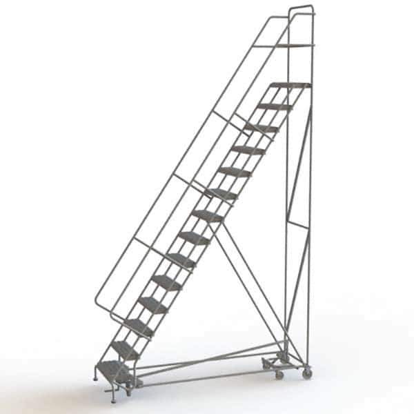 TRI-ARC - Rolling & Wall Mounted Ladders & Platforms Type: All-Directional Ladder Style: Rolling Safety Ladder - All Tool & Supply