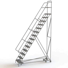 TRI-ARC - Rolling & Wall Mounted Ladders & Platforms Type: All-Directional Ladder Style: Rolling Safety Ladder - All Tool & Supply