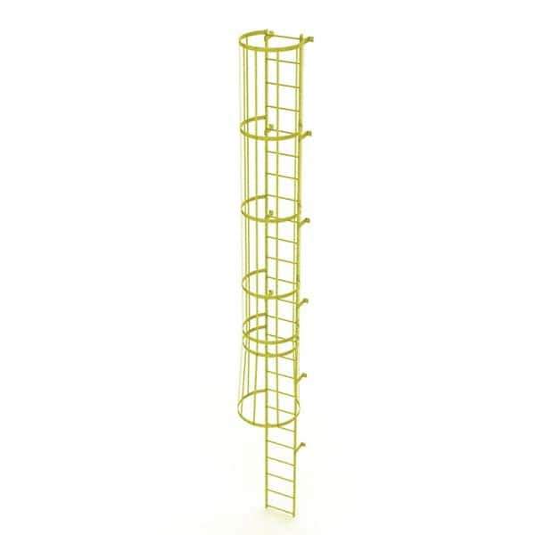 TRI-ARC - Rolling & Wall Mounted Ladders & Platforms Type: Fixed Ladder Style: Safety Cage - All Tool & Supply