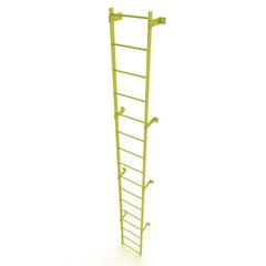 TRI-ARC - Rolling & Wall Mounted Ladders & Platforms Type: Fixed Ladder Style: Safety Cage - All Tool & Supply