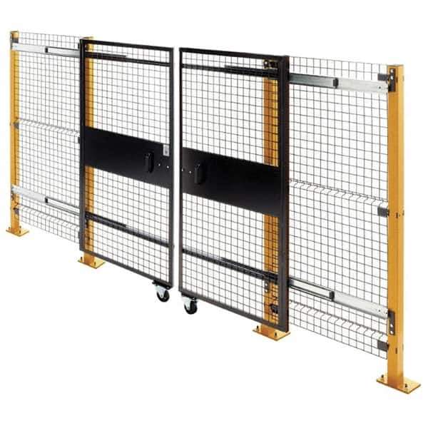 Husky - 8' Wide x 6' High, Double Sliding Door for Temporary Structures - All Tool & Supply