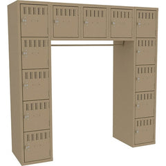 Tennsco - 15 Door, 15 Tier, Welded Locker - All Tool & Supply