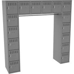 Tennsco - 16 Door, 16 Tier, Locker - All Tool & Supply