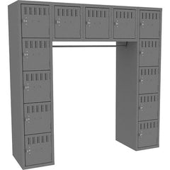 Tennsco - 15 Door, 15 Tier, Welded Locker - All Tool & Supply