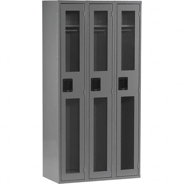 Tennsco - 3 Door, Single Tier, Welded Locker - All Tool & Supply