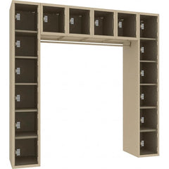 Tennsco - 16 Door, Single Tier, Welded Locker - All Tool & Supply