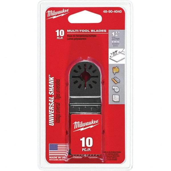 Milwaukee Tool - Rotary & Multi-Tool Accessories Accessory Type: Multi-Material Blade For Use With: Oscillating Tools - All Tool & Supply