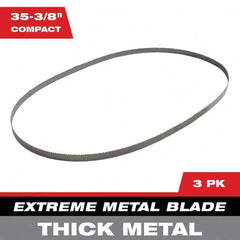 Milwaukee Tool - 2' 11-3/8" x 0.8" x 0.02" 8-10 TPI Bi-Metal Portable Band Saw Blade - All Tool & Supply