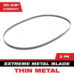 Milwaukee Tool - 2' 11-3/8" x 0.8" x 0.02" 12-14 TPI Bi-Metal Portable Band Saw Blade - All Tool & Supply