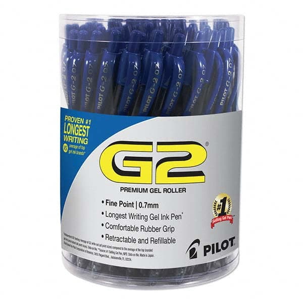 Pilot - Pens & Pencils Type: Gel Roller Ball Pen Color: Blue - All Tool & Supply