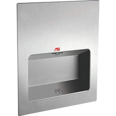 ASI-American Specialties, Inc. - 1000 Watt Satin Stainless Steel Finish Electric Hand Dryer - 277 Volts, 5.2 Amps, 12-19/32" Wide x 15-3/4" High x 4-1/16" Deep - All Tool & Supply