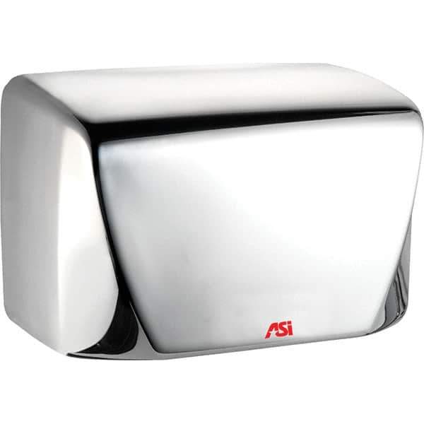 ASI-American Specialties, Inc. - 1000 Watt Satin Stainless Steel Finish Electric Hand Dryer - 110/120 Volts, 10.4 Amps, 9-25/32" Wide x 6-5/8" High x 5-13/32" Deep - All Tool & Supply