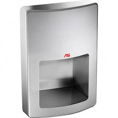 ASI-American Specialties, Inc. - 1000 Watt Satin Stainless Steel Finish Electric Hand Dryer - 240 Volts, 4.2 Amps, 11" Wide x 15-1/2" High x 5-23/32" Deep - All Tool & Supply