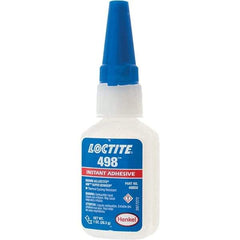 Loctite - 1 oz Bottle Clear Instant Adhesive - 498 SUPERBONDER 1OZ LOCTITE SPDBNDER ADHS - All Tool & Supply