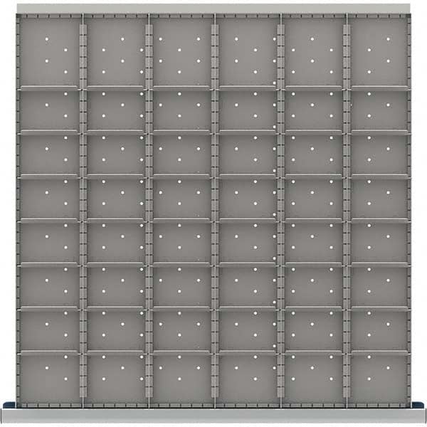 LISTA - 48-Compartment Drawer Divider Layout for 3.15" High Drawers - All Tool & Supply