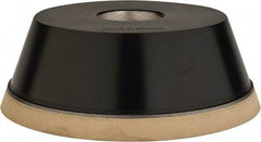 Darex - 5" Diam, 1-1/4" Hole Size, 1-3/4" Overall Thickness, 320 Grit, Type 11 Tool & Cutter Grinding Wheel - Very Fine Grade, Diamond - All Tool & Supply