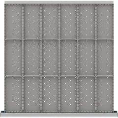 LISTA - 18-Compartment Drawer Divider Layout for 3.15" High Drawers - All Tool & Supply