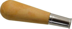 Nicholson - 5-1/4" Long x 1-1/2" Diam File Handle - For Use with 10, 12 & 14" Files - All Tool & Supply