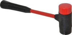 Proto - 2-1/8 Lb Head 2" Face Steel Soft Face Hammer with Tips Hammer - 14" OAL, Fiberglass Handle - All Tool & Supply