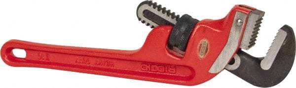 Ridgid - 10" Cast Iron & Steel End Pipe Wrench - 1-1/2" Pipe Capacity - All Tool & Supply